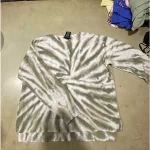 tie dyed sweatshirt